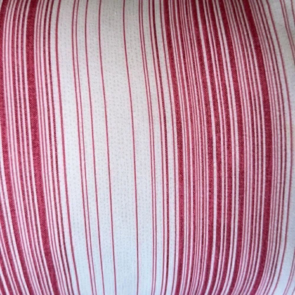 Pink and Red Striped Throw Pillow! - Picture 3 of 3